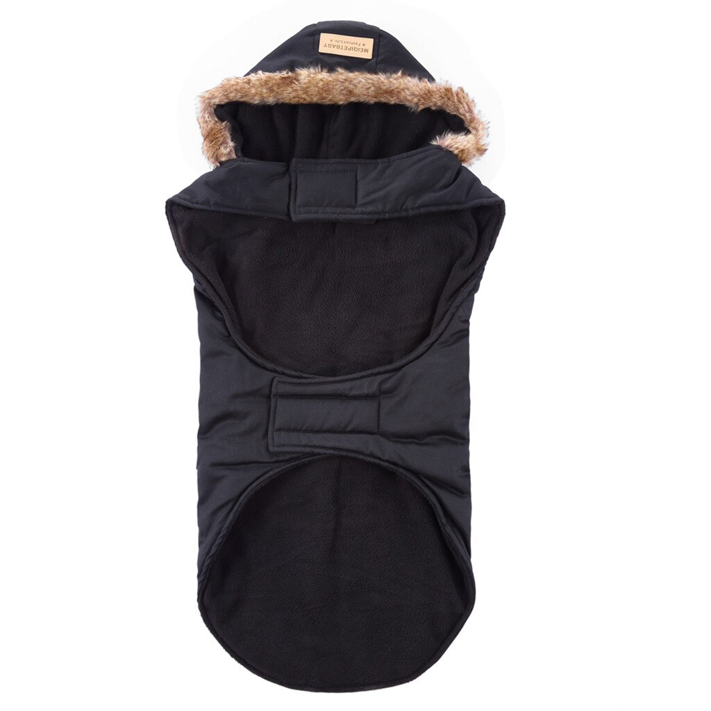 Sweater Winter Warm Pet Clothes for Small Large Dog Chihuahua Golden Retriever Coat Puppy Suit Dogs Pets Clothing#3: Black / S