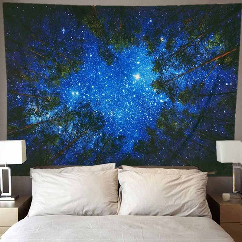 Tapisserie d'éléphant indien grande taille | Tapis mural Boho, Aubusson, motif imprimé coloré de Mandala, pour la plage en bohême
