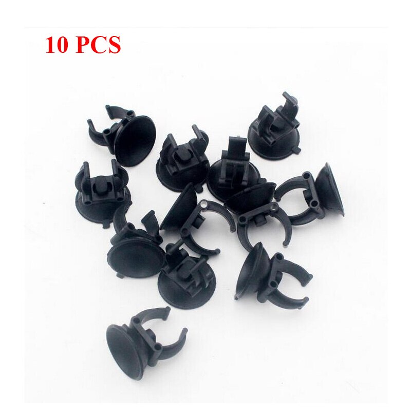 Aquarium Heater Suction Cups Suckers Clips Clamps Fish Tank PVC Suction Cup Air Line Pipe Tube Wire Holder: Black