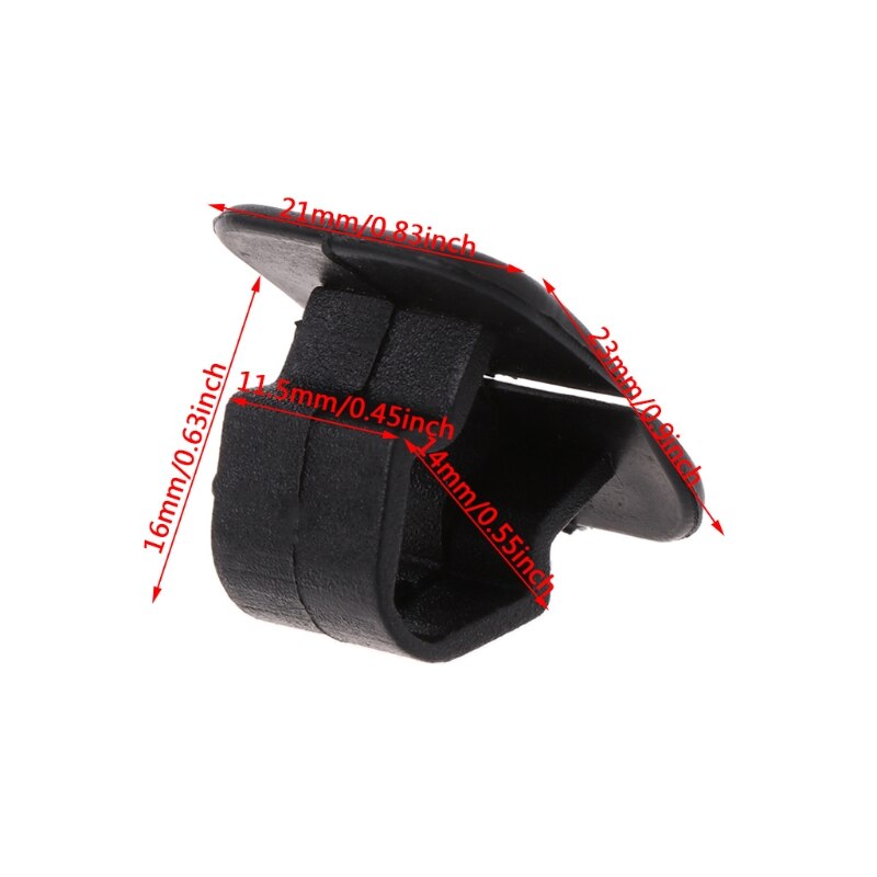 10 stk hetteisolasjon plastholder panserholder puteklips 1 h 5863849 a 01c