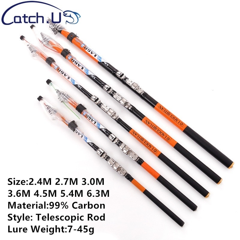 Rock Fishing Rod 2.7-6.3M Super Hard Carbon Fiber ... – Grandado