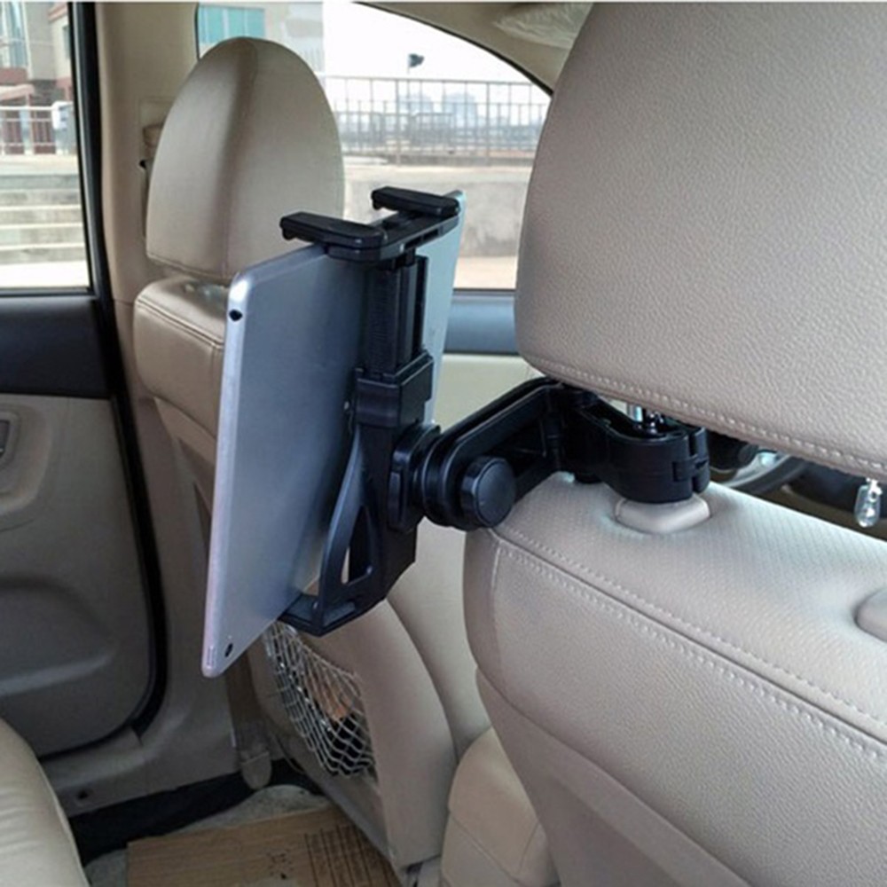 Car Seat Ipad Holder 360 degree swivel ball head Adjustable Car Seat Headrest Mount Holder for iPad Galaxy Tablet Holder