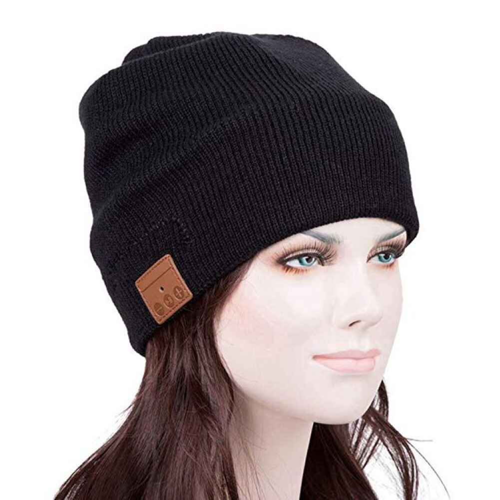 Unisex Soft Warm Beanie Hat Bluetooth 5.0 Music Smart Cap Headset Speaker with Mic Comfortable to Wear шляпа