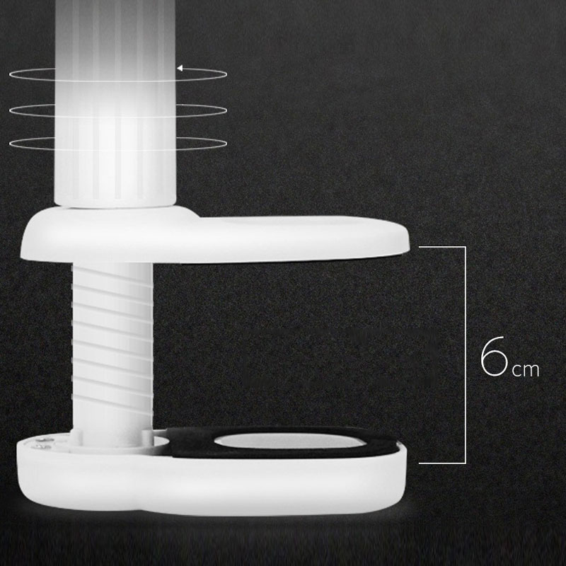 Lámpara de mesa de luz de Clip de protección ocular de 5W 24 LEDs regulable con Control de Sensor táctil alimentación USB Lámpara de lectura de escritorio