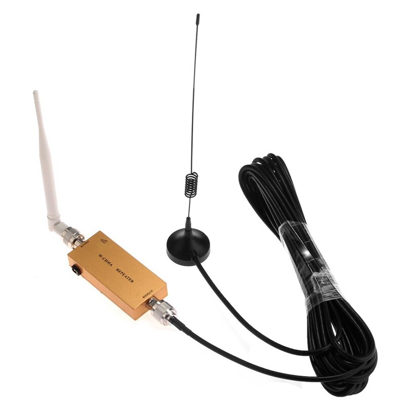 Versterker Umts Wcdma 3G Repeater Signaalversterker Voor Mobiele + Antenne Gold