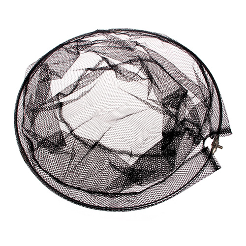 Stainless Steel Frame Fishing Folding Net Brail Head Round Mesh Accessories: 50