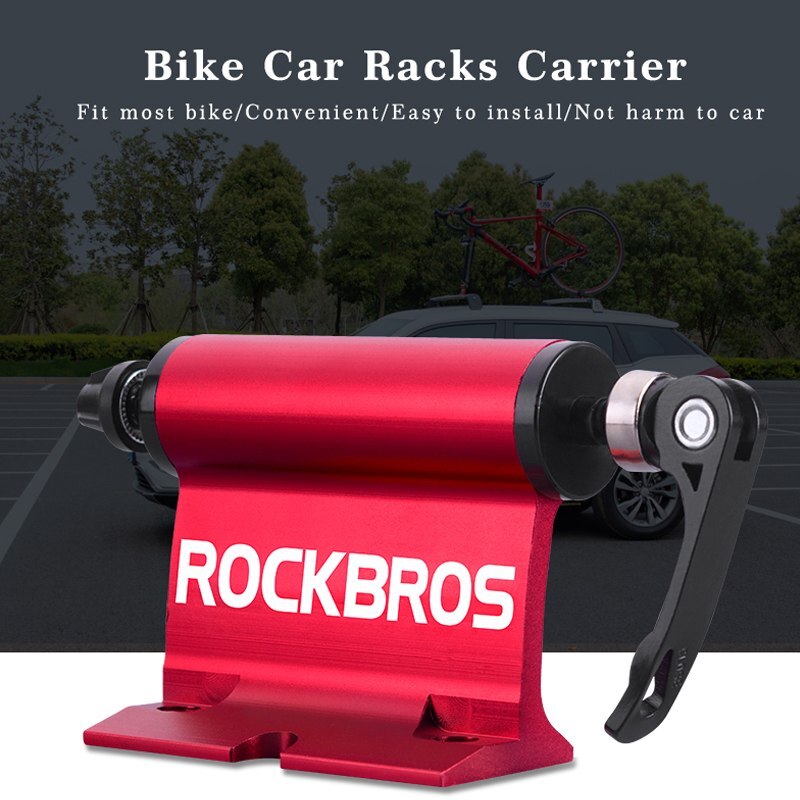 ROCKBROS vélo porte-vélo support alliage fourche voiture à dégagement rapide pour vtt vélo route vélo bloc montage support vélo accessoires