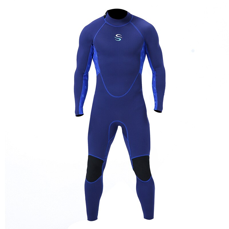 Men&#39;s Diving Suit 2mm Back Zip Full Body Wetsuit Warm UV Protection Swimming Surfing Snorkeling Suit Neoprene