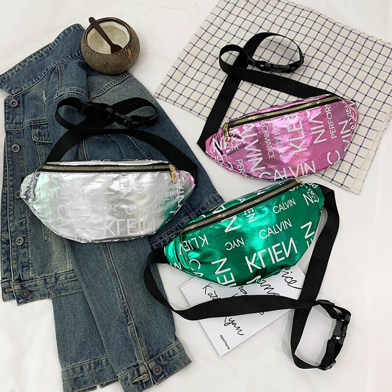 Frauen Männer PU Leder Taille Tasche knapp Drucken fanny Packungen Männer fanny Packungen für Frauen unisex Brust Tasche lässig Taschen