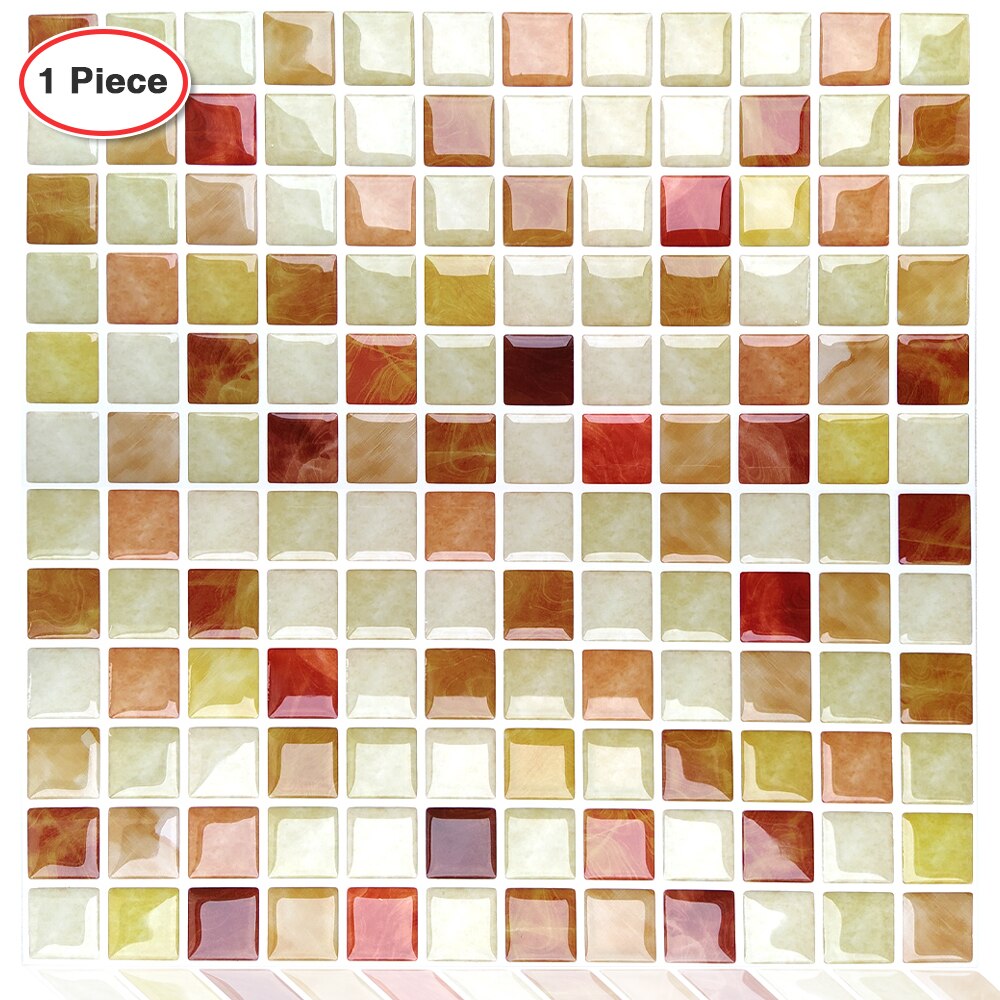 Premium Modern Self Adhesive Backsplash Mosaic Wall Tiles Sticker DIY Kitchen Bathroom Home Decor Vinyl