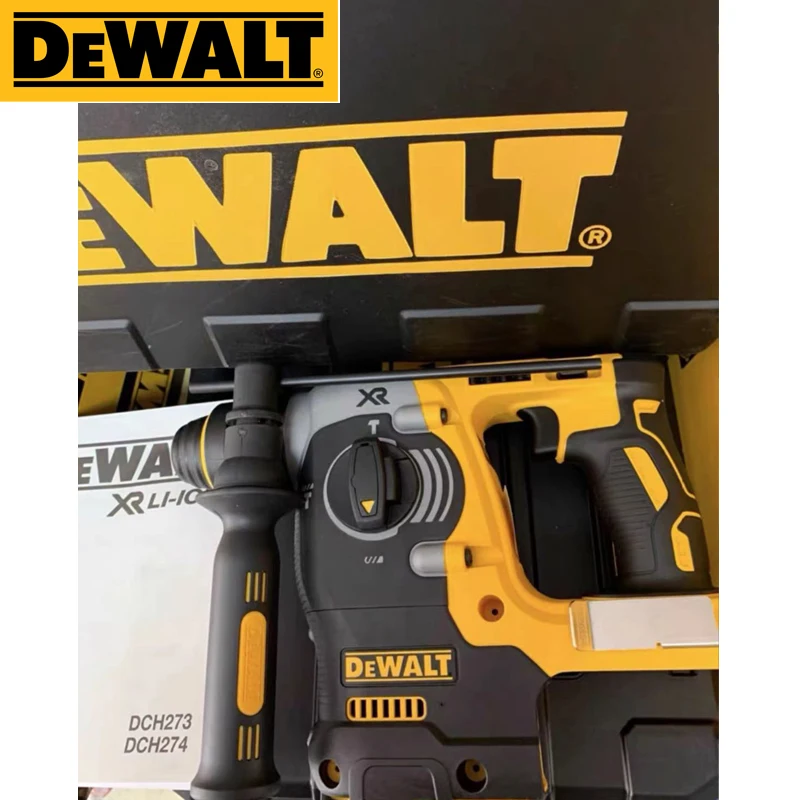 Dewalt Rechargeable Rotary Hammer drill Cordless 2 Modes SDS-Plus Corded Demolition Chipping Metal Concrete Breaker Jackhammer