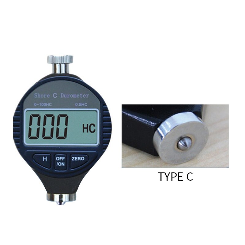 Hardness Tester Meter Digital Durometer Use to Tire Plastic Thermal Plastic#: Red