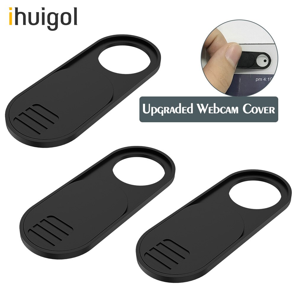 Ihuigol più recente Webcam Cover otturatore Slider in plastica per Web Laptop iPad PC Macbook Tablet lenti per telefono adesivo universale per la Privacy