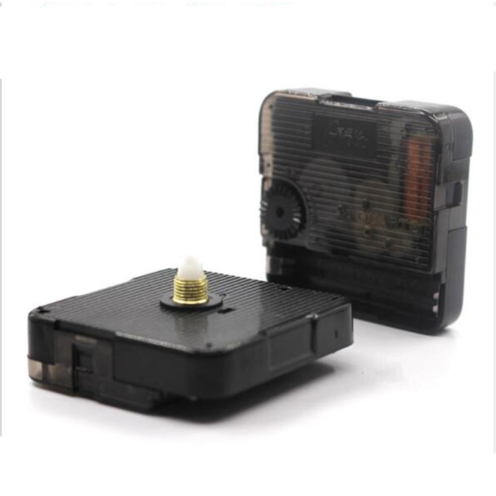 Silent DIY Clock Mechanism Battery Powered Quartz Wall Clock Movement with Black and Red Needle Hands for Clock Replacement Kits