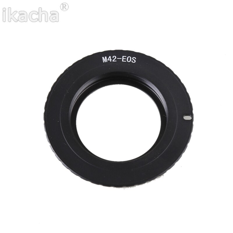 Electronic AF Confirm M42 Mount Lens Adapter for Canon EOS 5D 7D 60D 50D 40D 500D 550D 600D Rebel T2i T3i 1100D