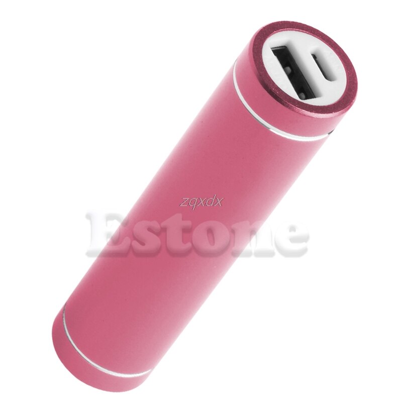 Portable USB Mobile Power Bank Charger Pack Box Battery Case For 1 x 18650 Whosale