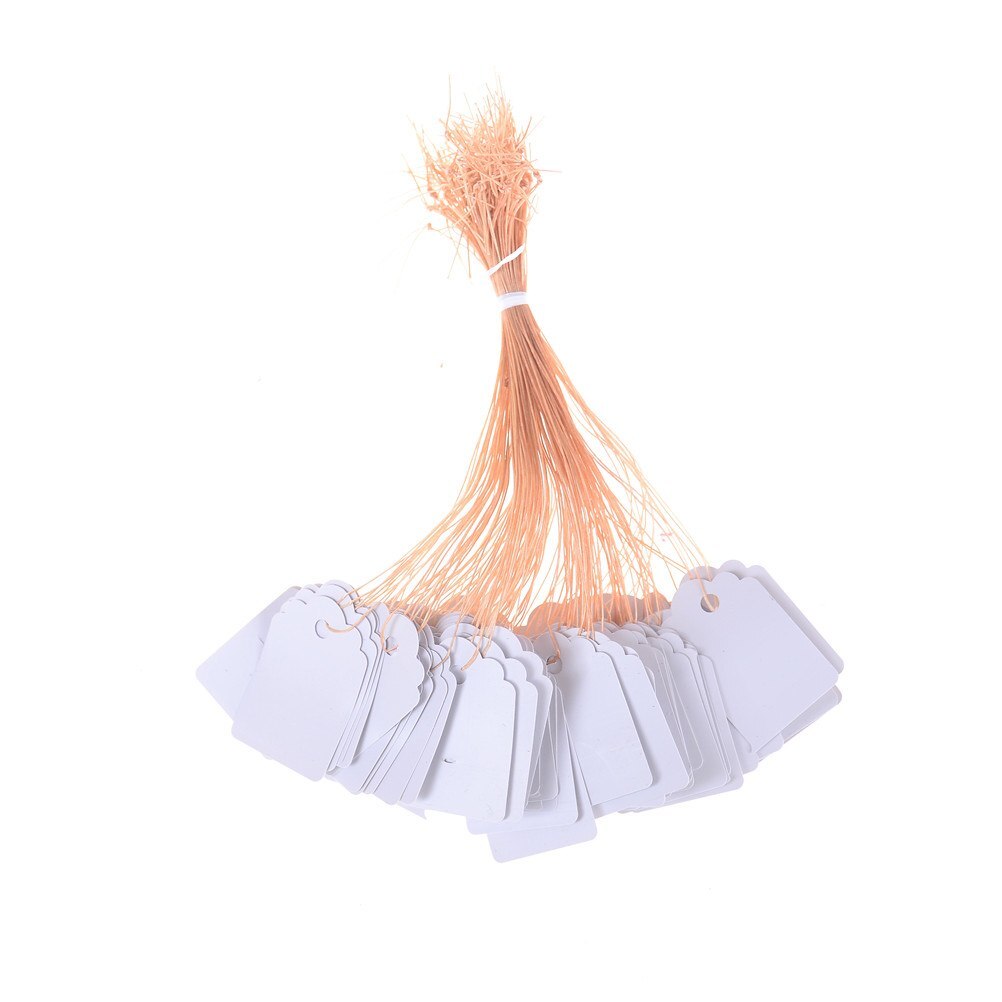 100pcs/lot 3Sizes Waterproof PVC Garment Labels Pr... – Grandado