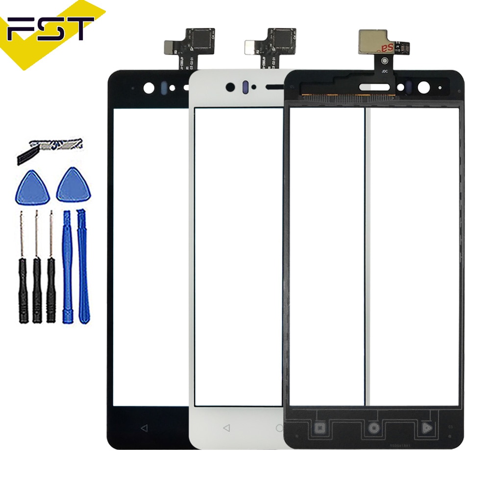 Schwarz/Weiß Für BQ Aquaris M5 Touchscreen Digitizer Glas berühren Tafel Für BQ M5 berühren Sensor pantalla tactil