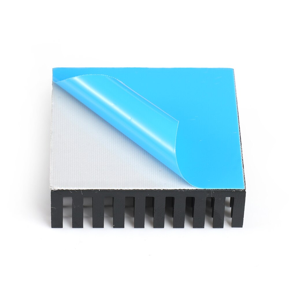 3DSWAY 3D Imprimante Pièces Radiateur En Aluminium De Refroidissement Dissipateur De Chaleur Radiateur Dissipation thermique pour Nema17 42 Moteur pas à pas 40x40x11mm