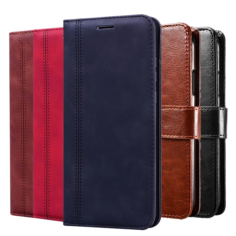 UMI A9 Pro caso Protector de pantalla del teléfono Funda cubierta para UMIDIGI A9 Pro A9Pro de cuero magnético con identificación de ranura para tarjeta fundas con tapa