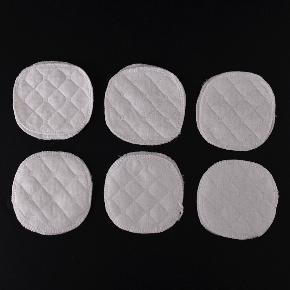 12PCS Soft Absorbent Cotton Washable Reusable Breastfeeding Breast Nursing Pads