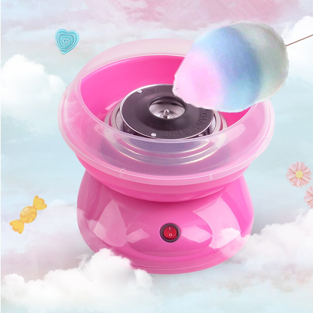 Electric DIY Sweet Cotton Candy Maker Portable Cotton Sugar Floss Machine Boys Girls Children's Day Marshmallow Machine