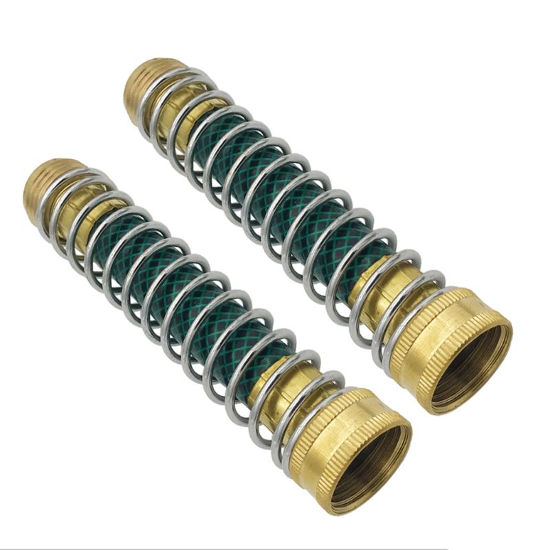 2 uds manguera de jardín bobina Protector con muelle manguera para grifo adaptador de acoplamiento torcedura Protector grifo accesorio extensión utensilio de cocina