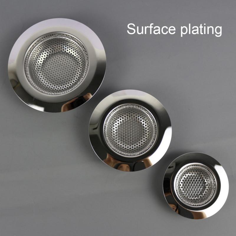 1Pc fuite Net maison plancher Drain cuisine évier scories acier inoxydable cuisine évier filtre salle de bains sol Drain scories nettoyant nourriture scories