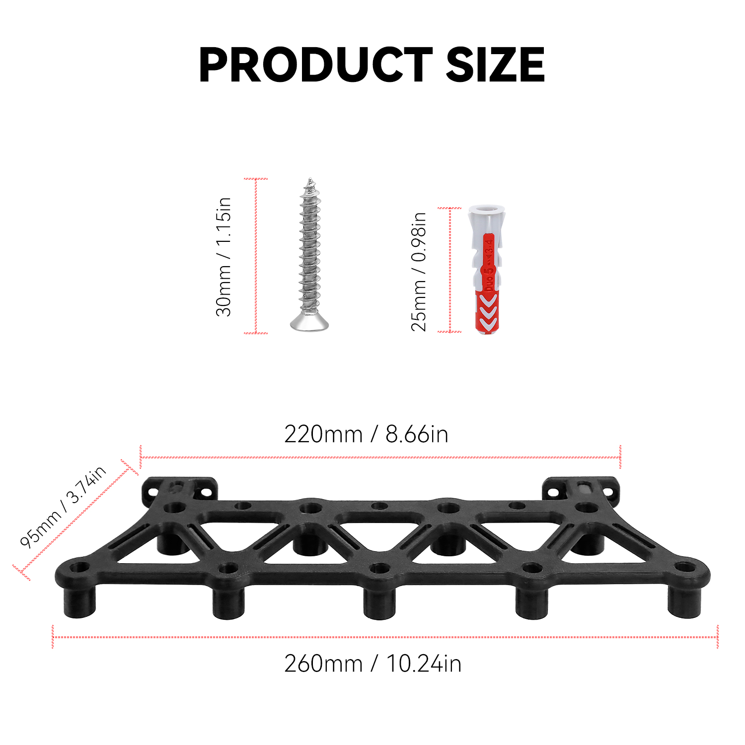Tool Screwdriver Rack Screwdriver Organizer Rack Tool Holder Wall Organi... – Grandado