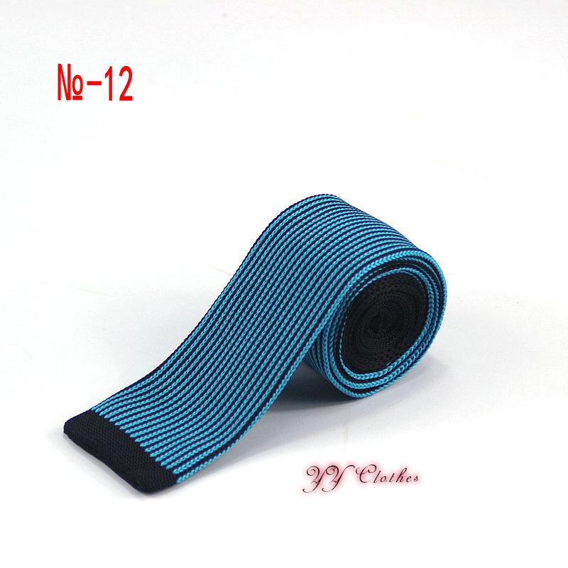 Handmade Men Knitting Ties Casual Men's Formal Wear Business Suit Ties For Wedding Party For Male Necktie: 12