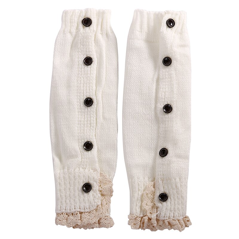 kleinkind Kleinkind Mädchen Gestrickte Beinlinge häkeln Spitze Geschmack trimmen Aufladungs-stulpen Toppers Winter Warme Socken Prinzessin Neue