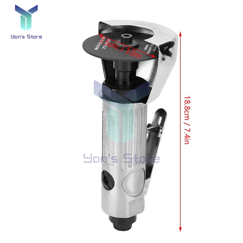 Pneumatic Metal Cutting Machine Cut Off Grinders Adjustable Round High Speed Sanding Pad Air Cutter Pneumatic Cutting Machine