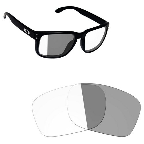 ToughAsNails Polarized Replacement Lenses for Oakley Holbrook Mix Frame - Varieties: Photochromic Clear