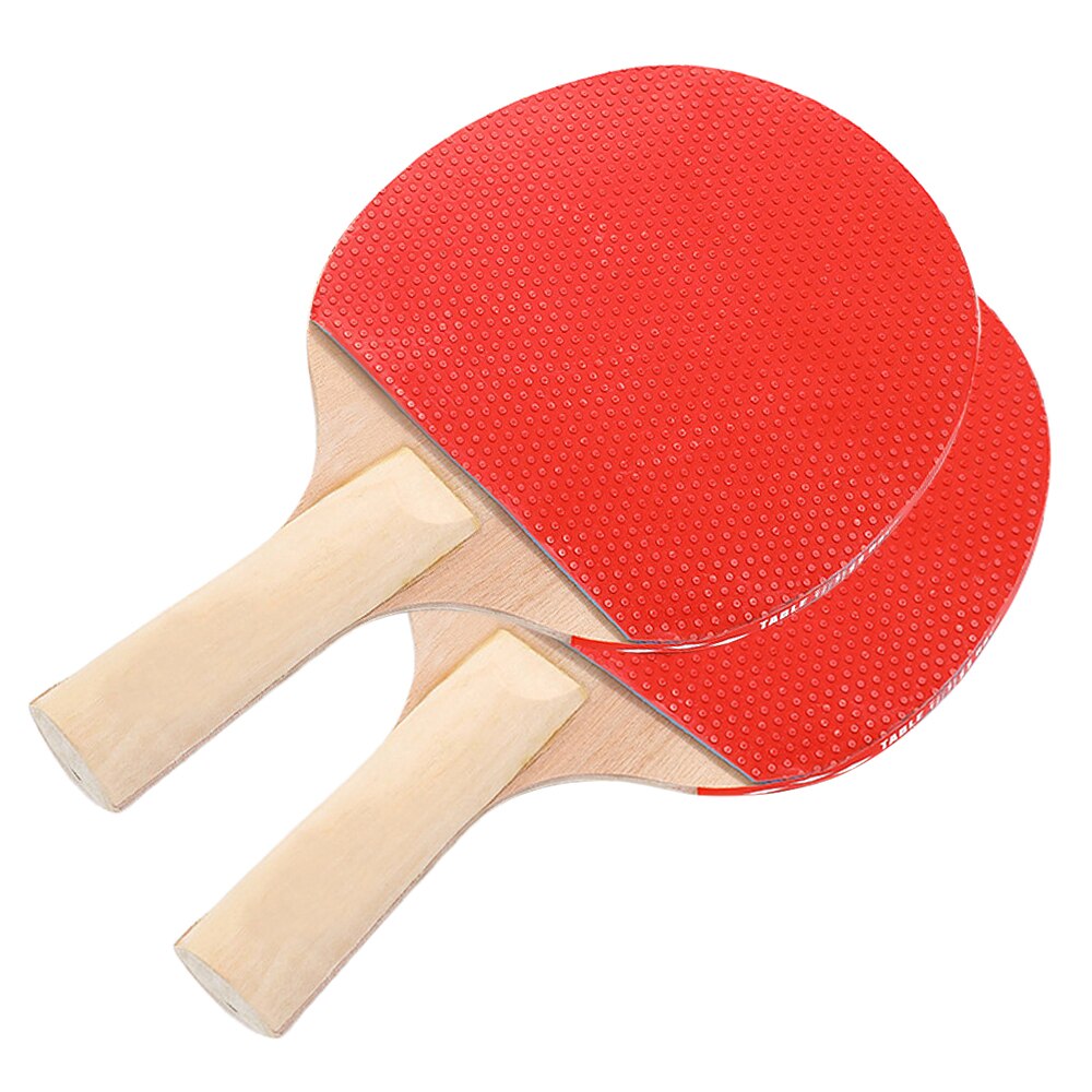 Portable Retractable Ping Pong Post Net Rack Ping Pong Paddles Table Tennis Rackets Set Ping Pong Racquet Bundle Kit