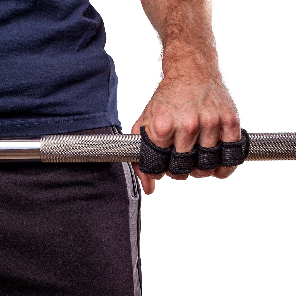 Neopren grebpuder løftegreb fitness træningshandsker vægtløftning calisthenics styrkeløft fitness sport håndbeskytter