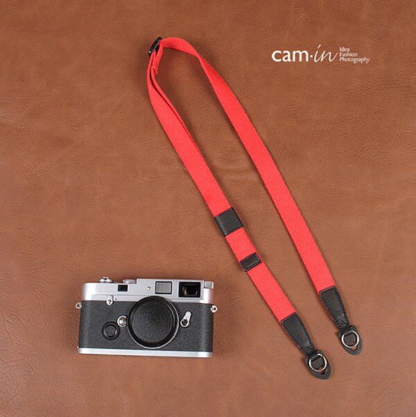 cam-in 1441-1455 Universal Camera Strap Neck Shoulder Carring Belt 15 colors Comfortable cotton and soft leather: 1443