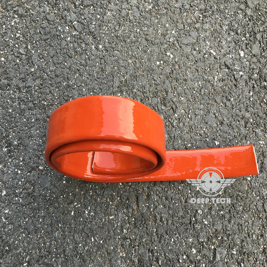 Deeptech 3/8 " (10mm)-1m isolering brandmuffe slange isolering beskyttelse brandhæmmende