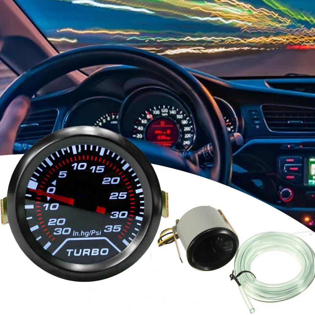 Compacte High 2-Inch Auto Turbo Boost Gauge 52Mm Turbo Gauge Hoge Nauwkeurigheid Voor Van