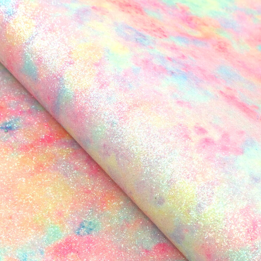 Tissu en Faux cuir synthétique imprimé Halloween, textile vinyle pour nœuds DIY, 1Yc7791