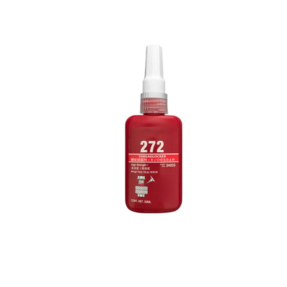 50Ml 272 Lijm Schroef Anaërobe Lijm Afdichting En Lekvrij Draad Borgmiddel Retainer Vergrendeling Lijm Metalen Schroef Lijm