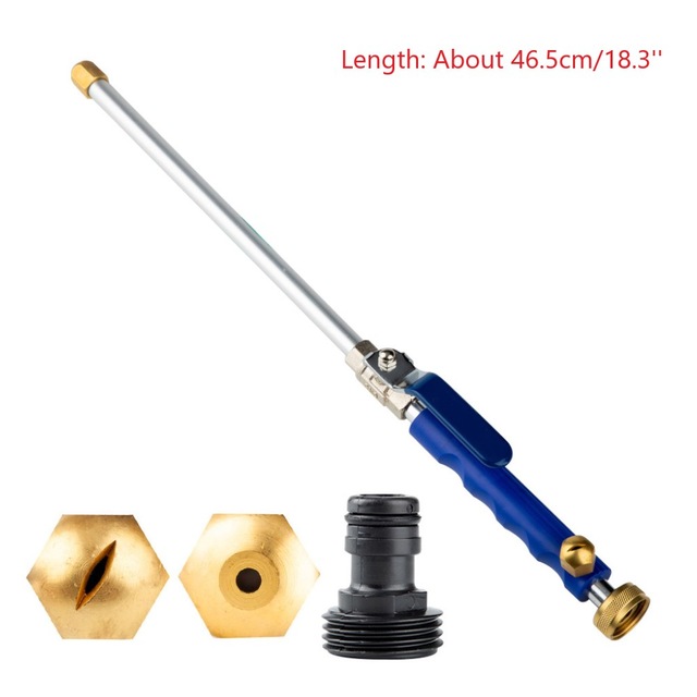 High Pressure Water Gun Metal Water Gun High Pressure Power Car Washer Spray Car Washing Water Jet Pressure Washer Garden Tools: E