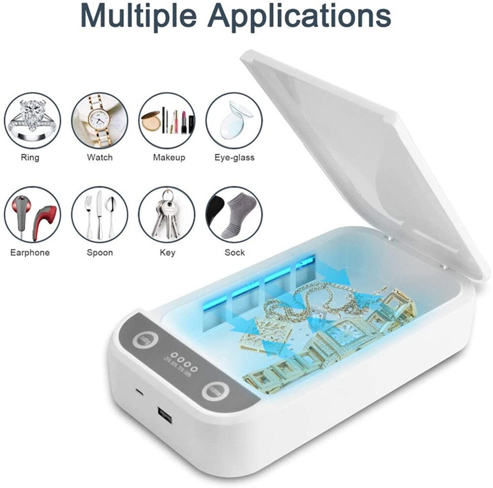 Toque de voz inteligente tecnologia preta carga rápida com luz uv power bank carregador sem fio para iphone samsung huawei xiaomi