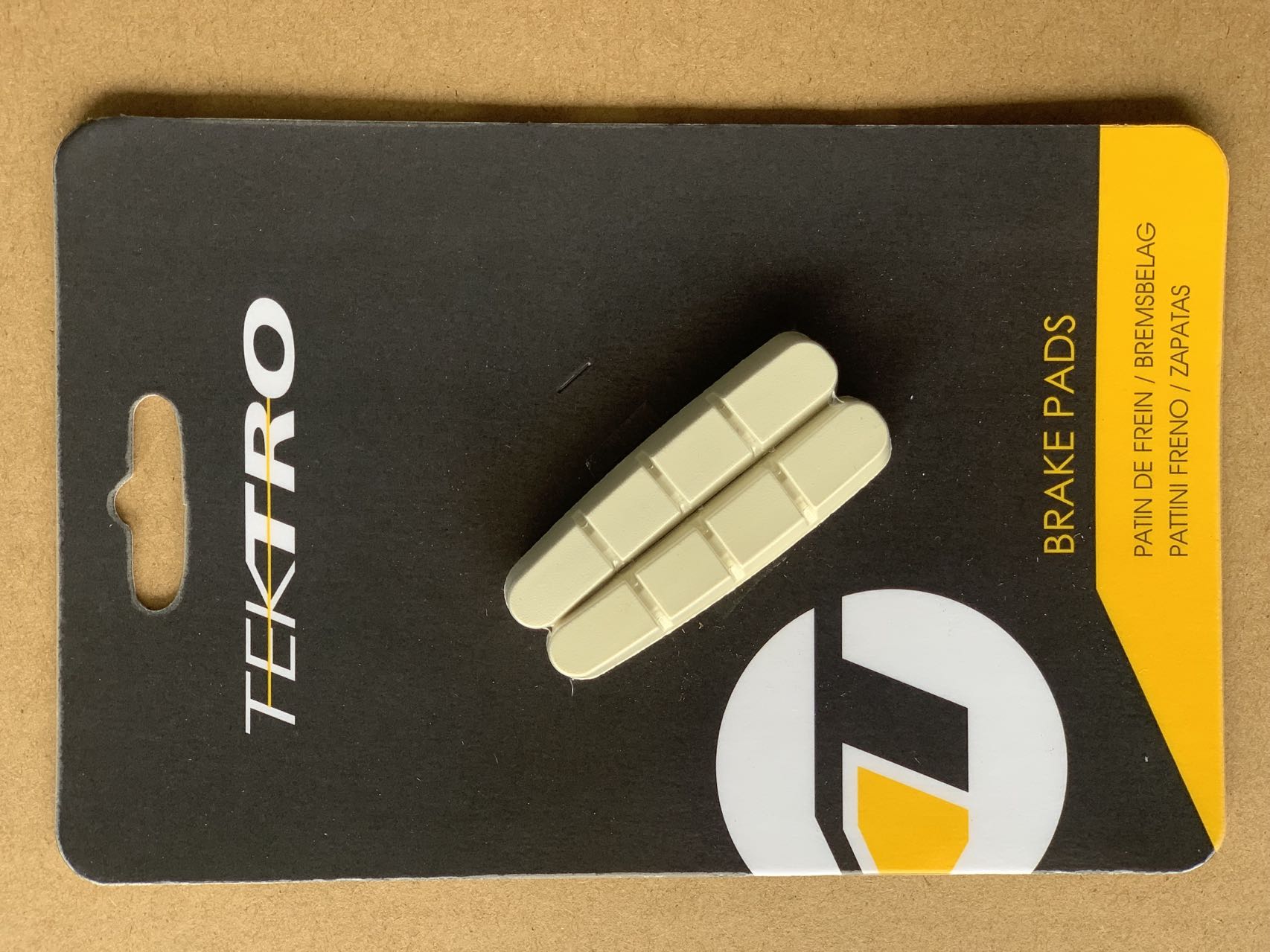 TEKTRO P422.11 patins de frein de vélo de route pour jante en aluminium chaussures de frein en caoutchouc remplacement C étriers bloc de Dissipation thermique