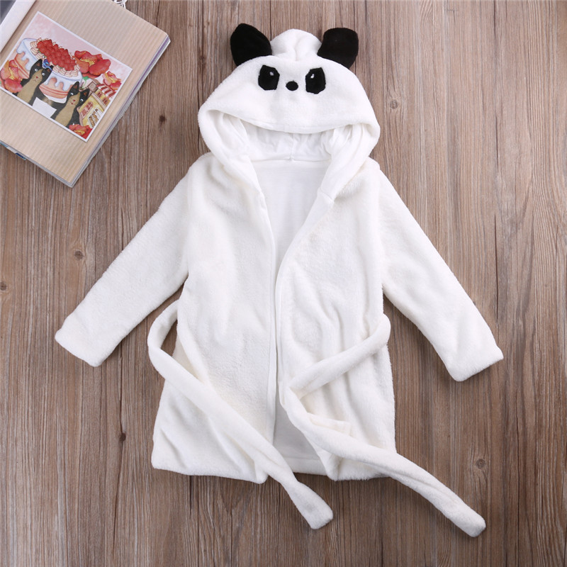 PUDCOCO Pasgeboren Jongens Meisje Winter Warme Pyjama Outfit Hooded Casual Kleding 0-6 T: 6