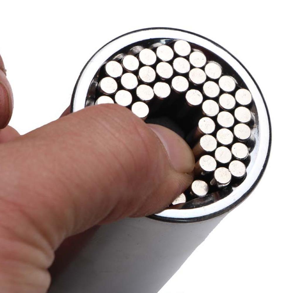 Universal Torque Wrench Head Set Socket Sleeve Ratchet Grip llave Bushing Magic Spanner de trinquete Tool Y9B8