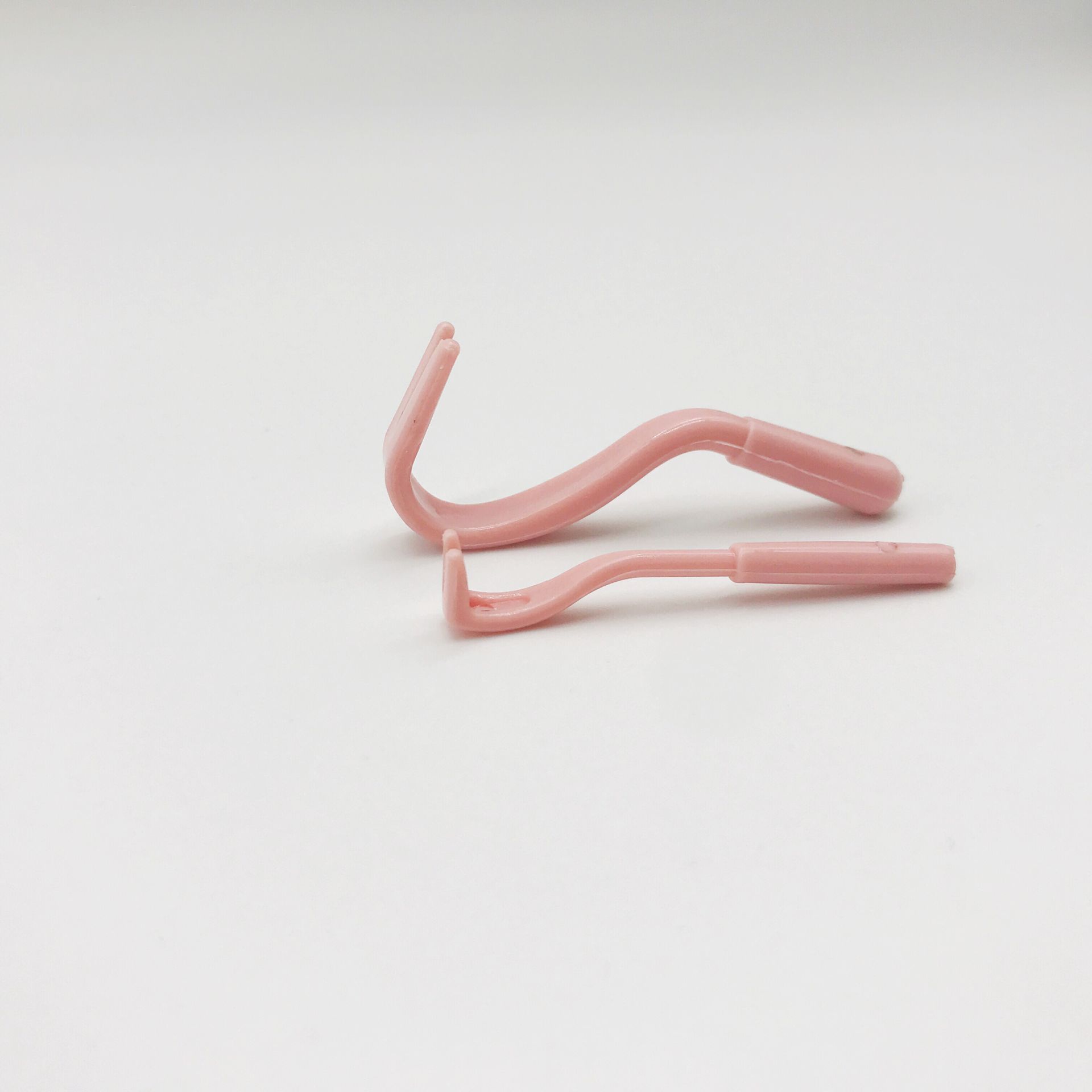 2PCS Pets Tick Removal Tool Dual Teeth Cats Dogs Cleaning Supplies Mites Twist Hook Remover Hook Pet Supplies: pink