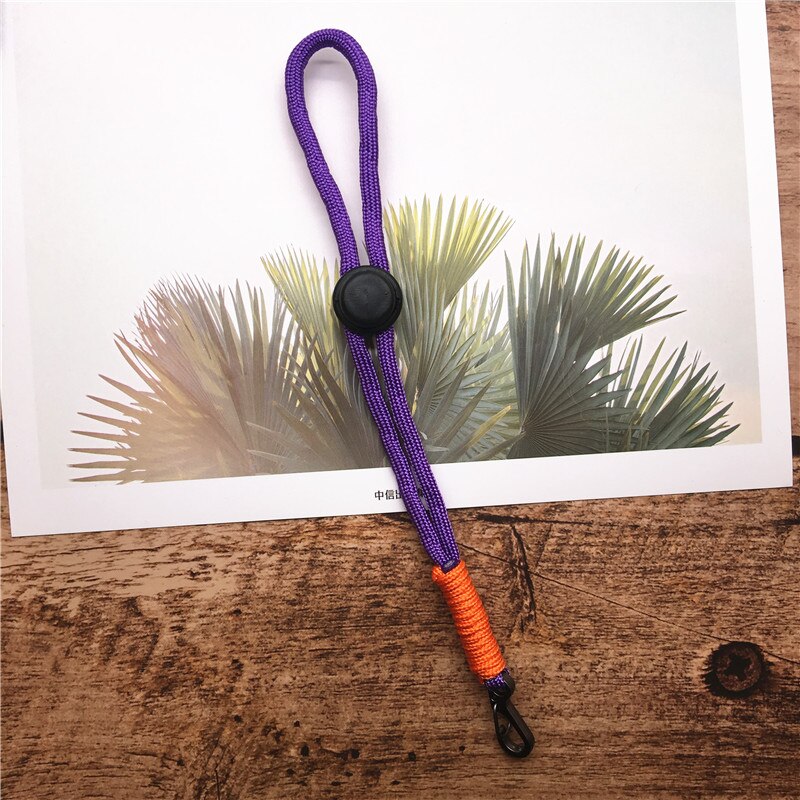 Hand Wrist Lanyard Phone Strap String for iPhone 7 8 X 6 USB Flash Drives Keys Keychains Camera GoPro Holders: purple