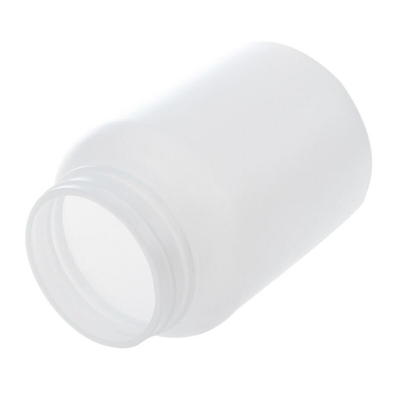 2X Laboratory Chemical Storage Case White Plastic Widemouth Bottle 500ML
