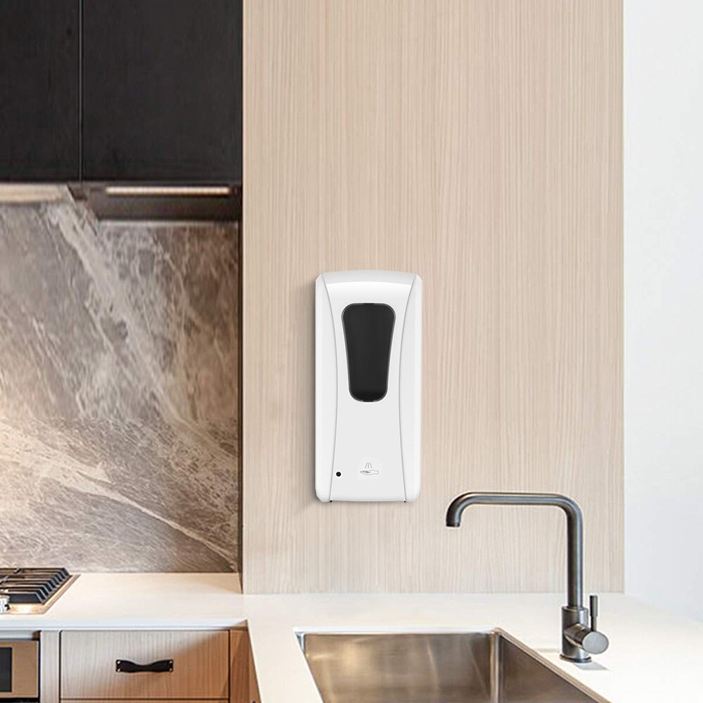 1000ml Soap Dispenser Wall-Mount Automatic IR Sensor Touch-Free Disinfection Sprayer Lotion Pump Touchless Liquid Home