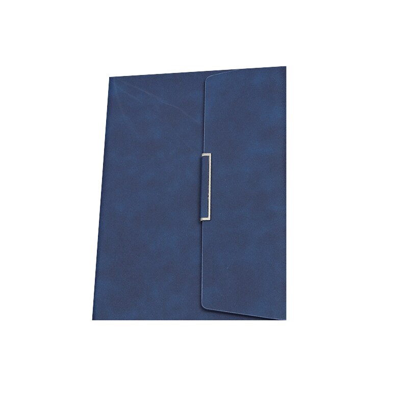 Retro Notebook Box Pu Leather Bible Travel Diary Notepad Folder Notebook Diary Weekly Agenda Planner Leaflet: A5 blue